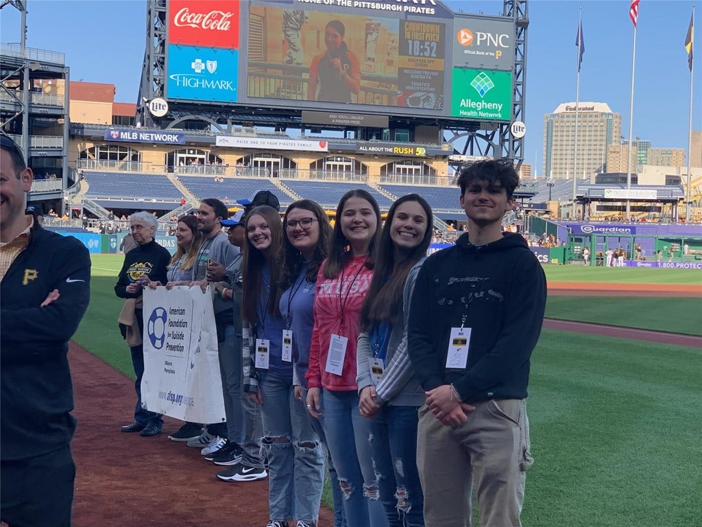 SADD Club Members Receive On-Field Recognition at PNC Park